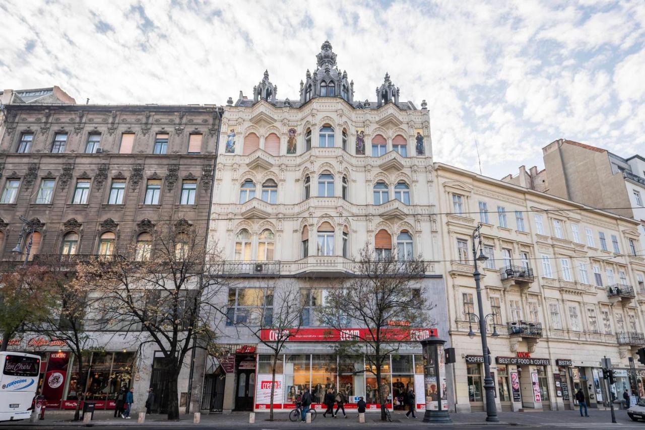 Stunning Spacious Art Nouveau Apart , Grand Piano Lejlighed Budapest Eksteriør billede